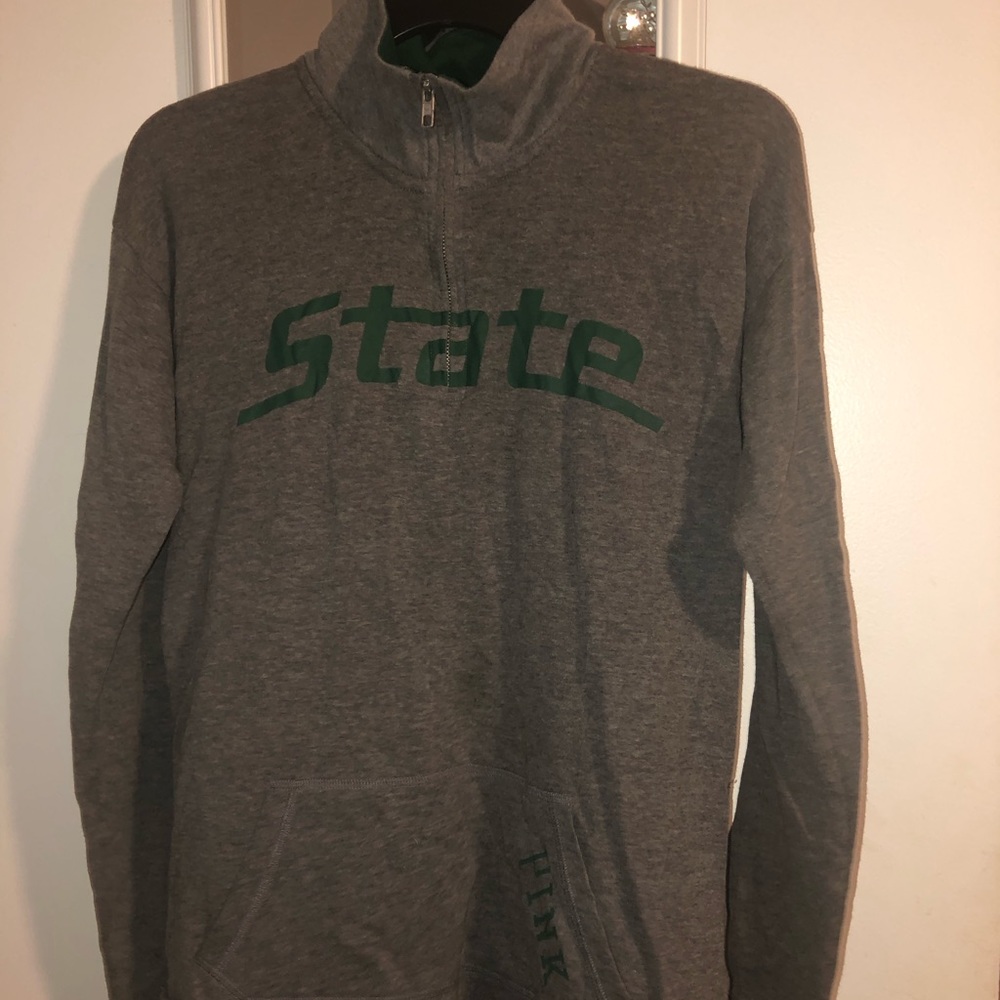 Victoria’s Secret Pink Spartans Quarter Zip